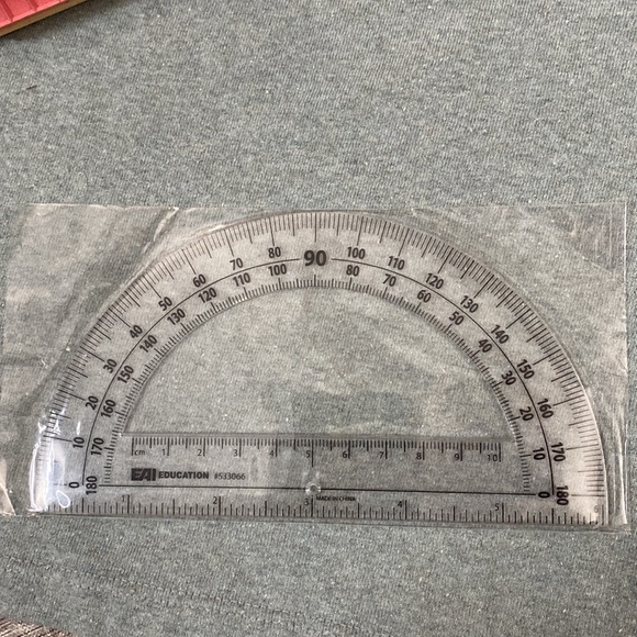 Protractors, compass, dice , stamps - Picture 8 of 8